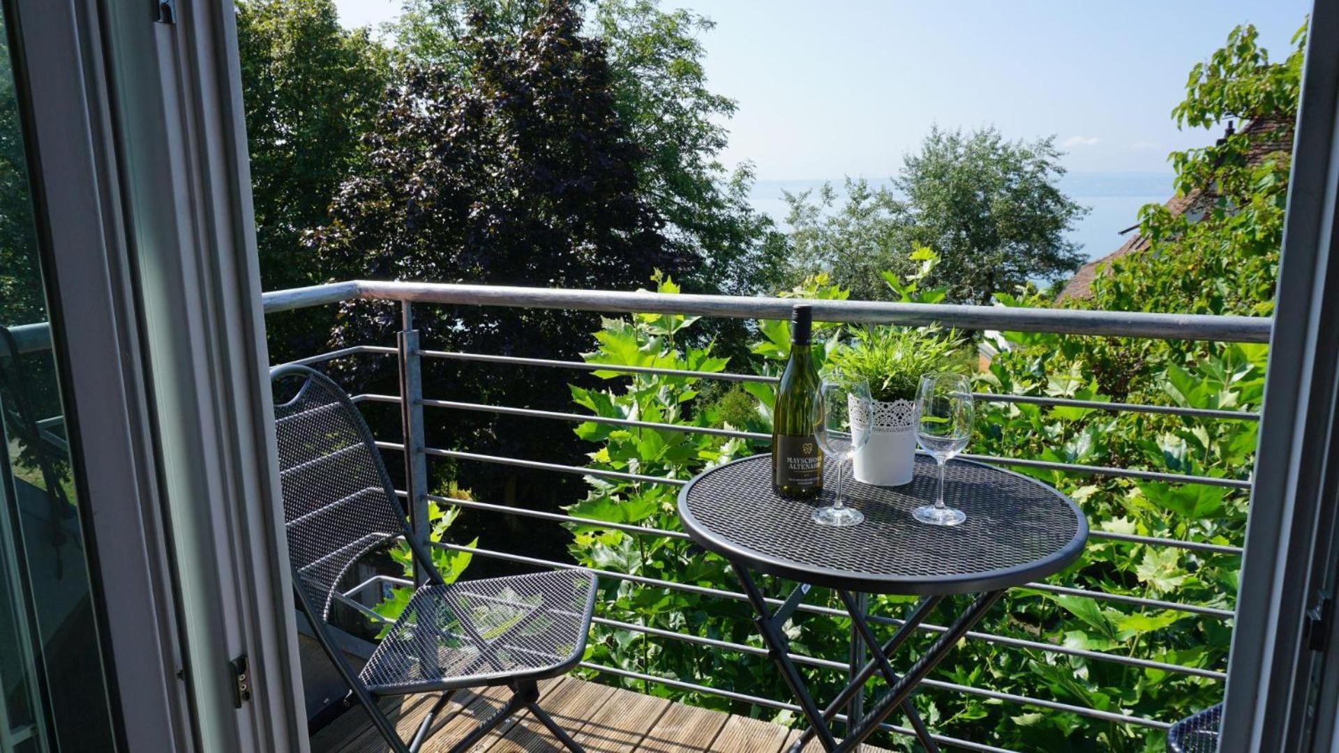 Ferienwohnung Weitsicht Meersburg Dış mekan fotoğraf